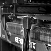 Be Quiet! Kábel - 2X6PIN / 12VHPWR 90° CABLE PCI-E 5.0 táp kábel