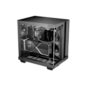Be Quiet! Light Base 500 számítógépház - ATX, elöl-oldalt üvegpanel, 4db PWM ventilátor, fekete