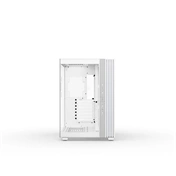 Be Quiet! Light Base 600 DX számítógépház ARGB LED-világítással, fehér