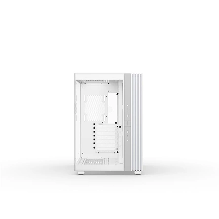 Be Quiet! Light Base 600 DX számítógépház ARGB LED-világítással, fehér