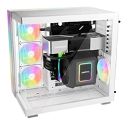 Be Quiet! Light Base 600 DX számítógépház ARGB LED-világítással, fehér