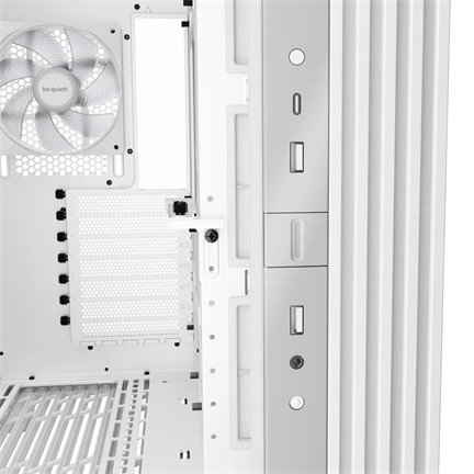 Be Quiet! Light Base 600 DX számítógépház ARGB LED-világítással, fehér