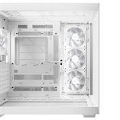 Be Quiet! Light Base 600 DX számítógépház ARGB LED-világítással, fehér