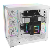Be Quiet! Light Base 900 DX számítógépház ARGB LED-világítással, E-ATX, fehér