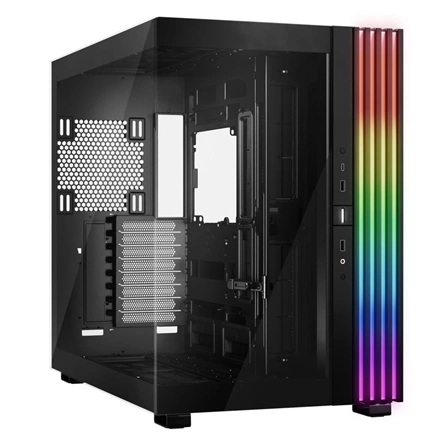 Be Quiet! Light Base 900 DX számítógépház ARGB LED-világítással, E-ATX, fekete