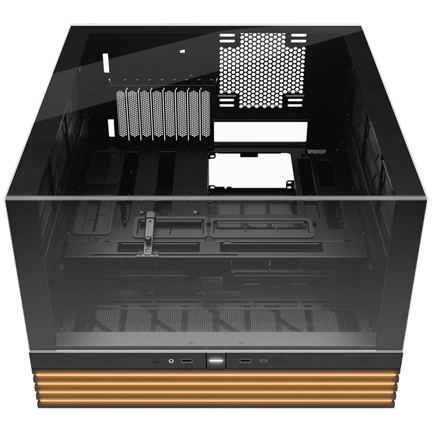 Be Quiet! Light Base 900 DX számítógépház ARGB LED-világítással, E-ATX, fekete