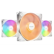 Be Quiet! Light Wings LX rendszerventilátor 140mm PWM 3-Pack White