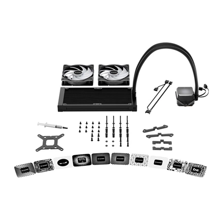 Be Quiet! Pure Loop 3 LX 240mm vízhűtőrendszer ARGB világítással
