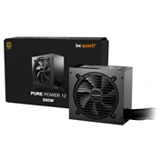 Be Quiet! Pure Power 12 tápegység 80Plus Gold, ATX 3.1, PCIe 5.1, 550W