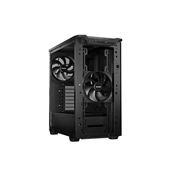 Be Quiet! Számítógépház - Pure Base 501 Airflow Window Black (ATX, edzett üveg oldallap, fekete) Be Quiet! Számítógépház - Pure Base 501 Airflow Window Black (ATX, edzett üveg oldallap, fekete)