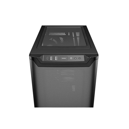 Be Quiet! Számítógépház - Pure Base 501 Airflow Window Black (ATX, edzett üveg oldallap, fekete) Be Quiet! Számítógépház - Pure Base 501 Airflow Window Black (ATX, edzett üveg oldallap, fekete)