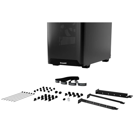 Be Quiet! Számítógépház - Pure Base 501 Airflow Window Black (ATX, edzett üveg oldallap, fekete) Be Quiet! Számítógépház - Pure Base 501 Airflow Window Black (ATX, edzett üveg oldallap, fekete)