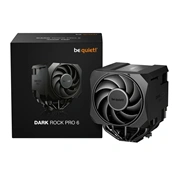 Be quiet! Dark Rock Pro 6 processzorhűtő két Silent Wings 120 és 135mm-es PWM ventilátorral