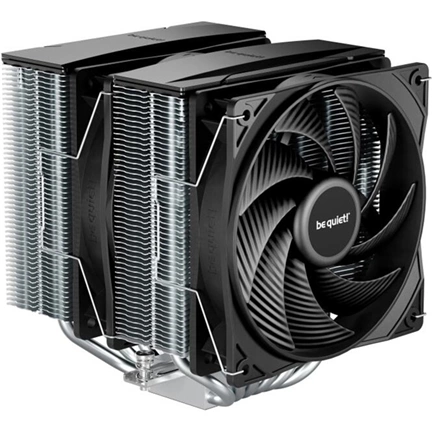 Be quiet! Pure Rock Pro 3 processzorhűtő két Pure Wings 3 120mm-es PWM ventilátorral