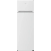 Beko RDSA280K40WN felülfagyasztós hűtőszekrény, E energiaosztály, fehér készülékszín, 204 (hűtőtér) + 46 (fagyasztótér)
