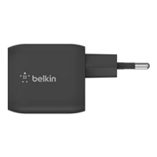 Belkin 2xUSB-C Hálózati töltő - Fekete (45W)