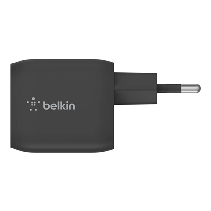 Belkin 2xUSB-C Hálózati töltő - Fekete (45W)