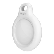 Belkin Apple AirTag tok kulcskarikával - Fehér