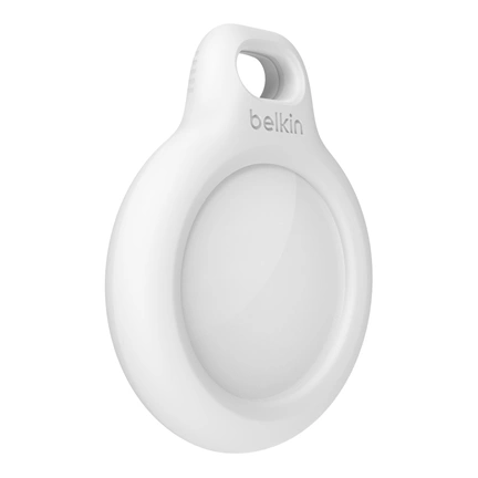 Belkin Apple AirTag tok kulcskarikával - Fehér