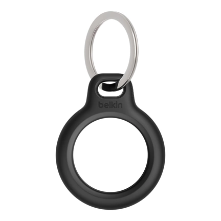 Belkin Apple AirTag tok kulcskarikával - Fekete