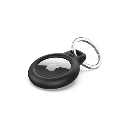 Belkin Apple AirTag tok kulcskarikával - Fekete