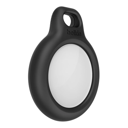 Belkin Apple AirTag tok kulcskarikával - Fekete
