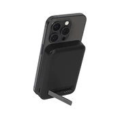 Belkin BoostCharge Pro power bank - mágneses, vezeték nélküli, Qi2, 8000mAh, 15W, állvány, fekete