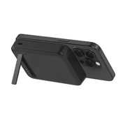 Belkin BoostCharge Pro power bank - mágneses, vezeték nélküli, Qi2, 8000mAh, 15W, állvány, fekete