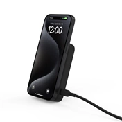 Belkin BoostCharge Pro power bank - mágneses, vezeték nélküli, Qi2, 8000mAh, 15W, állvány, fekete