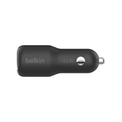 Belkin BoostCharge autós töltő, 30W-os USB-C és 12W-os USB-A port