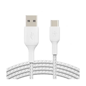 Belkin Cable USB-C/Belkin Cable USB-A 1M WHITE