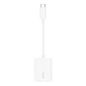 Belkin RockStar USB-C audio + gyorstöltés adapter, 60W, fehér