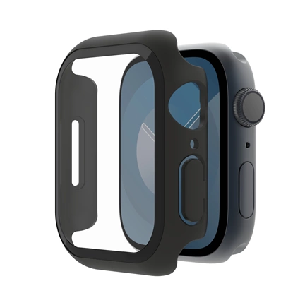 Belkin ScreenForce TemperedCurve 2 in 1 AM kijelzővédő – Series 4-9/SE – 40/41mm – fekete
