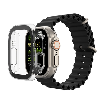 Belkin ScreenForce TemperedCurve 2 in 1 AM kijelzővédő – Series Ultra 1/2 – 49mm – átlátszó
