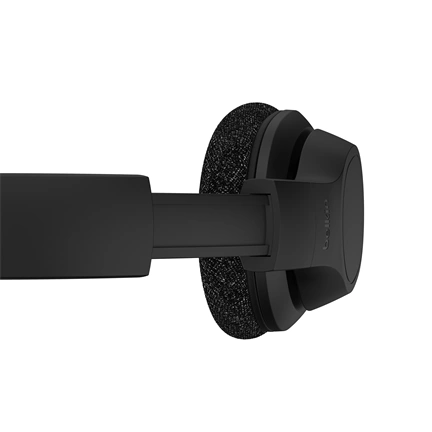 Belkin SoundForm Adapt vezeték nélküli fejhallgató mikrofonnal, Bluetooth, 3,5mm, összecsukható, zajszűrés, fekete Belkin SoundForm Adapt vezeték nélküli fejhallgató mikrofonnal, Bluetooth, 3,5mm, összecsukható, zajszűrés, fekete