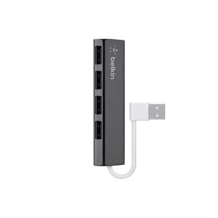 Belkin USB Media Reader, 1:4 slim, fekete
