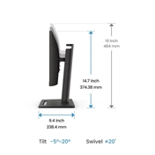 BenQ GW2490T I 23,8" szemkímélő home office monitor