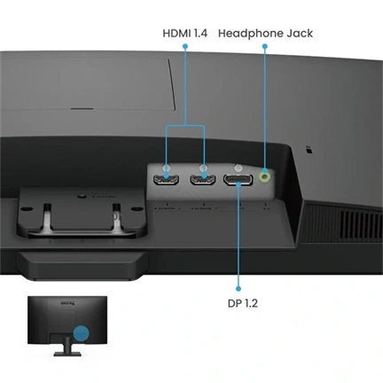 BenQ Monitor 27" - GW2790 (IPS, 16:9, 1920x1080, 5ms, 250cd/m2, 100Hz, HDMI, DP, Speaker, VESA)