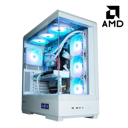 Bluechip AMD AM4 Gamer PC White Edition — Tájékoztató ára: 580.000 forint