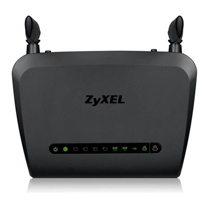 Bontott NET Zyxel NBG6515 Wi-Fi Router Dual-Band fekete Bontott NET Zyxel NBG6515 Wi-Fi Router Dual-Band fekete