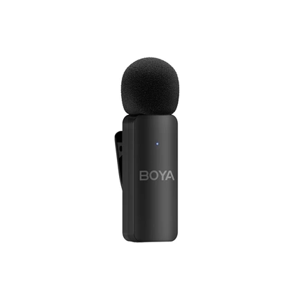 Boya BY-V4U - 2,4 GHz-es, négycsatornás vezeték nélküli mikrofon USB-C csatlakozóval
