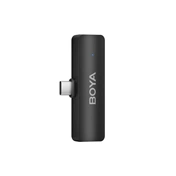 Boya BY-V4U - 2,4 GHz-es, négycsatornás vezeték nélküli mikrofon USB-C csatlakozóval