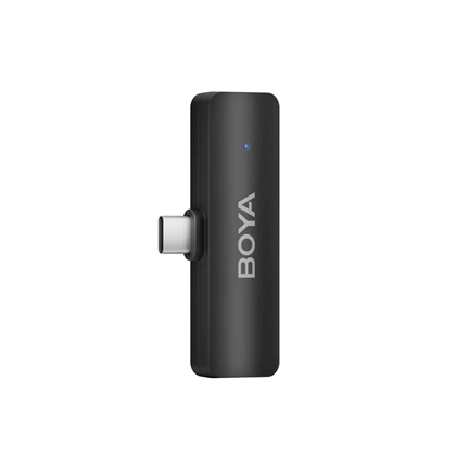 Boya BY-V4U - 2,4 GHz-es, négycsatornás vezeték nélküli mikrofon USB-C csatlakozóval