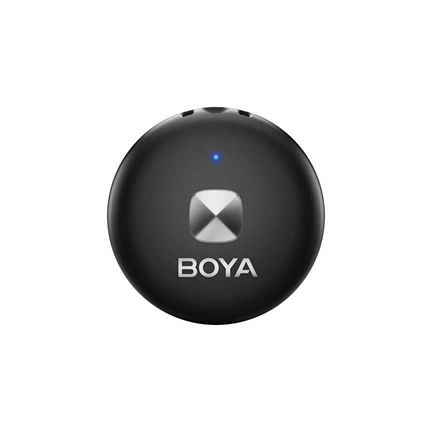 Boya Omic-D 2.4GHz Ultrakompakt vezetéknélküli szett (iOS 1+2 Töltődoboz) Fekete
