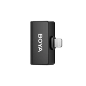 Boya Omic-D 2.4GHz Ultrakompakt vezetéknélküli szett (iOS 1+2 Töltődoboz) Fekete
