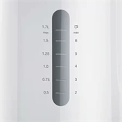 Braun WK1100WH vízforraló, fehér