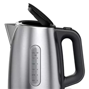 Braun WK1500BK vízforraló, rozsdamentes acél, fekete
