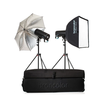 Broncolor Siros 400 S Expert Kit 2  WiFi / RFS 2 vaku szett