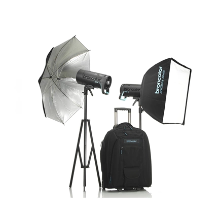 Broncolor Siros 800 L Outdoor Kit 2 Wifi / RFS 2 akkumulátoros vaku szett