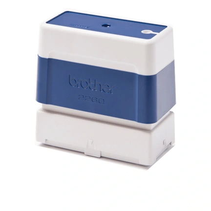 Brother 2260 - Stamp - pre-inked - blue - custom text - 22 x 60 mm (pack of 6) - for StampCreator PRO SC-2000, PRO SC-20